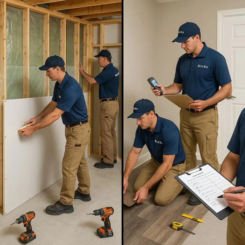 Repairs and Reconstruction process in East Pasadena, CA